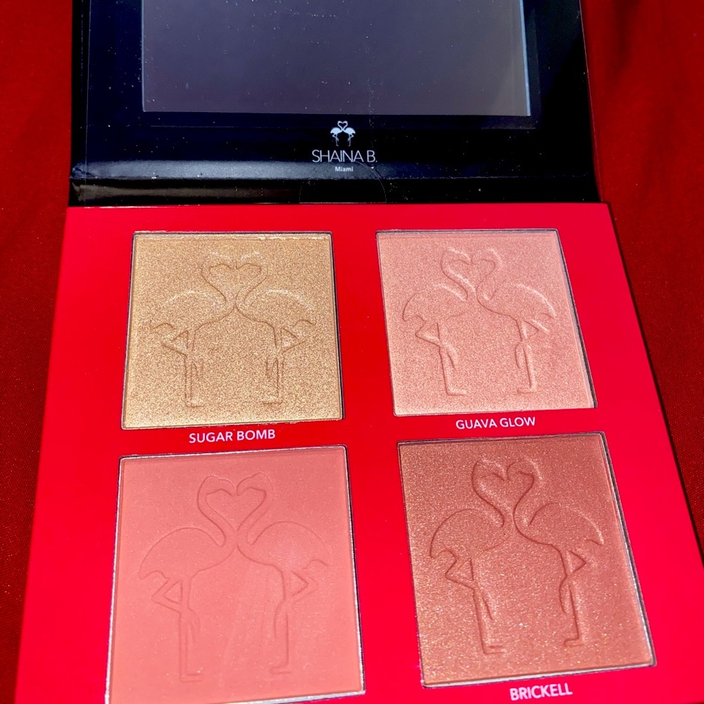 Shaina B Miami blush & highlight palette
